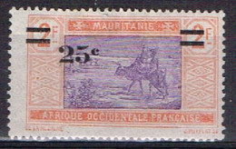 MAUR 23 - MAURITANIE N° 50 Neuf* Surchargé - Neufs