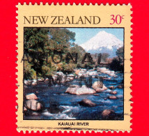 NUOVA ZELANDA - Usato - 1981 - Fiumi - Paesaggi - Fiume Kaiauai - River - 30 - Used Stamps