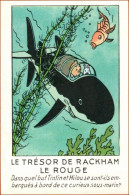 Le Trésor De Rackham Le Rouge. Chromo Tintin. Hergé. Chromo Casterman Publicitaire. 1976. - Albums & Catalogues