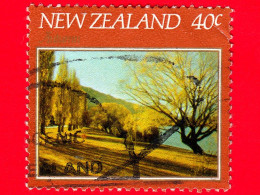 NUOVA ZELANDA - Usato - 1982 - Paesaggi - Stagioni - Autunno - Alberi - Scenery  - 40 - Oblitérés