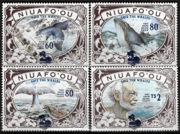 NIUAFO'OU Timbres-Poste N°228** à 231** Neufs Sans Charnières TB Cote : 18€00 - Tonga (1970-...)