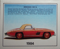 Petit Calendrier De  Poche 1984 Voiture Mercedes - Niort Deux Sèvres - Petit Format : 1981-90