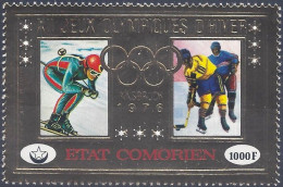 Comores A 103 JO Innsbruck 1976, Hockey - Invierno 1976: Innsbruck