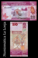 Sri Lanka 20 Rupees 2021 Pick 123 New Sc Unc - Sri Lanka