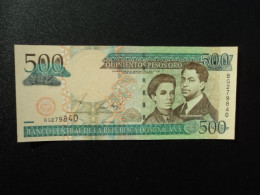 RÉPUBLIQUE DOMINICAINE * : 500 PESOS ORO    2002    P 172a    Pr. NEUF - Repubblica Dominicana