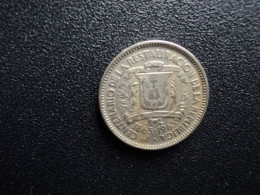 RÉPUBLIQUE DOMINICAINE * : 5 CENTAVOS   1963   KM 26     SUP 55 - Dominicaanse Republiek