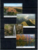 Armenia 2023 . Sights Of Armenia (Lake, Mountains, Waterfalls, Monastery ). 4v. - Armenia
