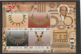 INDIA 2000 Jewellery / Gems  MINIATURE SHEET MNH - Nuevos