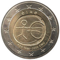 IR20009.1 - IRLANDE - 2 Euros Commémo. 10 Ans De L'UEM - 2009 - Ierland