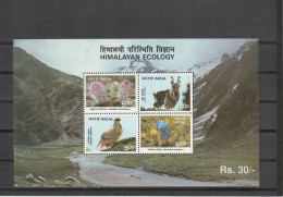 INDIA 1996 Himalaya / Flora And Fauna  MNH *** - Nuevos