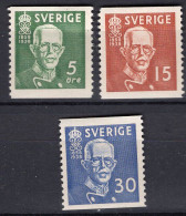 T1191 - SUEDE SWEDEN Yv N°254/56 ** - Ongebruikt