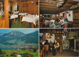 Lungern - Hotel Bahnhof  (4 Bilder)         Ca. 1980 - Lungern