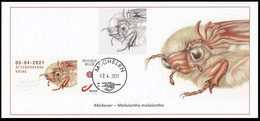 CS/HK DUOSTAMP/MY STAMP° Attenhovense Kring/Cercle Philatélique D'Ottoncourt - Coléoptères - 05/04/21 Marijske Meersman - Briefmarkenausstellungen