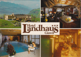 Giswil - Hotel Landhaus  (4 Bilder)         Ca. 1990 - Giswil