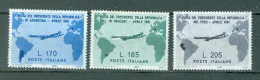 Italie   Yvert 845/847 Ou  Sass 918/920   * *  TB   - 1961-70: Mint/hinged