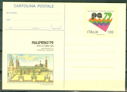 Italie   CP  Exposition  Philatélique Palerme  1979   - 1971-80: Neufs