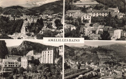 FRANCE - Amélie Les Bains - Multivue - Vue Générale - L'hôpital Mitlitaire - Les Thermes Pujade - Carte Postale - Amélie-les-Bains-Palalda