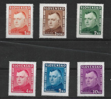 SLOVAKIA 1945 PRESIDENT MNH - Neufs