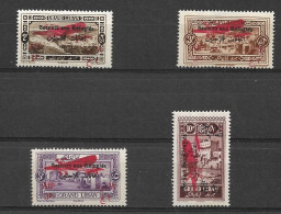 GRAND LIBAN  GREAT LEBANON  1926 AIRMAIL SURCHARGED  MNH - Luftpost