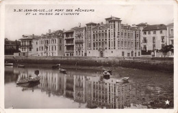 FRANCE - Saint Jean De Luz - Le Port Des Pêcheurs Et La Maison De L'infante - Carte Postale Ancienne - Saint Jean De Luz