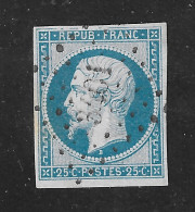 FRANCE YT 10 OBL TB PC 3401 TOURVES ( Bien Coté) - 1852 Luis-Napoléon