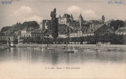 FRANCE - Nyon - Vue Générale De La Ville Et Du Port - Carte Postale Ancienne - Nyons