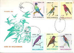 MOZAMBIQUE 1978 Birds FDC - Mozambique