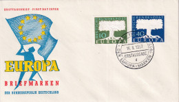 1957 FDC Europa Allemagne - 1957