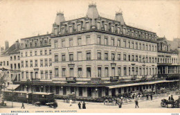 BELGIQUE    BRUXELLES  Grand Hôtel Des Boulevards - Cafés, Hôtels, Restaurants
