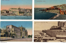 MALTE   LOT DE 10 CPA TOUTES SCANNÉES - Malta