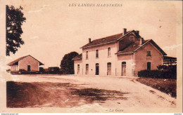 D40   GABARRET   La Gare - Gabarret