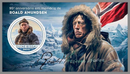 GUINEA-BISSAU 2023 MNH Roald Amundsen Polar Explorer Polarforscher S/S – OFFICIAL ISSUE – DHQ2408 - Explorateurs & Célébrités Polaires