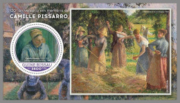 GUINEA-BISSAU 2023 MNH Camille Pissarro Paintings Gemälde S/S – OFFICIAL ISSUE – DHQ2408 - Otros & Sin Clasificación