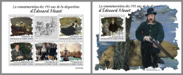 GUINEA REP. 2023 MNH Edouard Manet Paintings Gemälde M/S+S/S – OFFICIAL ISSUE – DHQ2408 - Otros & Sin Clasificación