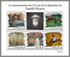 GUINEA REP. 2023 MNH Camille Pissarro Paintings Gemälde M/S – OFFICIAL ISSUE – DHQ2408 - Otros & Sin Clasificación