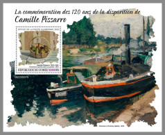 GUINEA REP. 2023 MNH Camille Pissarro Paintings Gemälde S/S – OFFICIAL ISSUE – DHQ2408 - Otros & Sin Clasificación