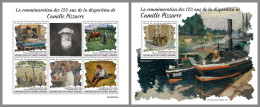 GUINEA REP. 2023 MNH Camille Pissarro Paintings Gemälde M/S+S/S – OFFICIAL ISSUE – DHQ2408 - Otros & Sin Clasificación