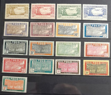 Lot 17 Timbres Neufs AOF Togo  MNH + LH - Nuevos
