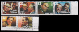 VERINIGTE STAATEN ÉTATS UNIS USA 1999 BROADWAY SONGWRITERS SET 6V MNH SC 3345-50 YT 2933-2938 MI 3186-91 SG 3667-72 - Unused Stamps