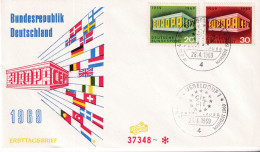 1969 FDC Allemagne - 1969