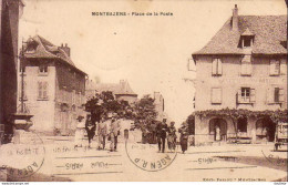 D12   MONTBAZENS   Place De La Poste - Montbazens