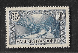 ANDORRE YT 68 NEUF** TB - Unused Stamps