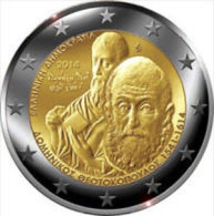 Griekenland 2014    2 Euro Commemo   El Greco   UNC Uit De Rol  UNC Du Rouleaux  !! - Grèce