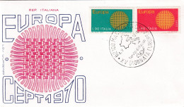 1970 FDC Italie - 1970