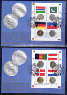 UNO Wien 2006 - Flaggen Und Münzen, FDC Mit 477 - 484 - FDC