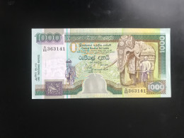 1994 Sri Lanka-Ceylon 1000 Bank Note UNC Seen Elephants See Photos - Autres - Asie