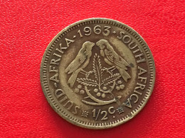 Münze Münzen Umlaufmünze Südafrika 1/2 Cent 1963 - Zuid-Afrika