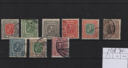 Island Michel Cat.No. Used 50/58 - Used Stamps
