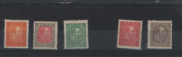 Island Michel Cat.No. Vlh/* 35/39 - Unused Stamps