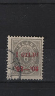 Island Michel Cat.No. Used 27B (1) - Gebraucht